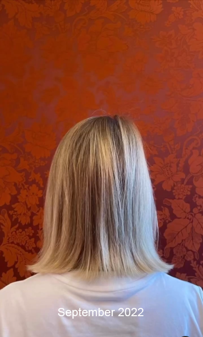 Hair before treatment