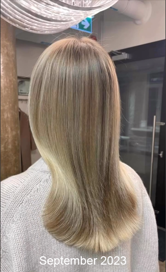 Hair after treatment